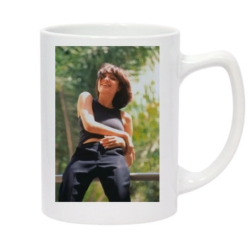 Angelina Jolie 14oz White Statesman Mug