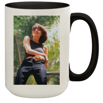 Angelina Jolie 15oz Colored Inner & Handle Mug