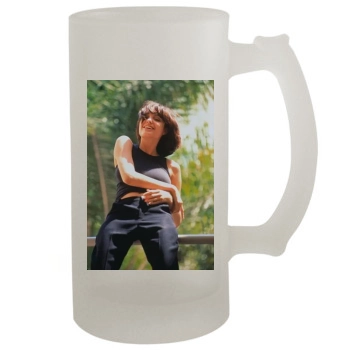 Angelina Jolie 16oz Frosted Beer Stein