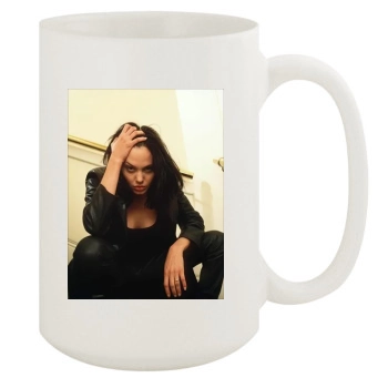 Angelina Jolie 15oz White Mug