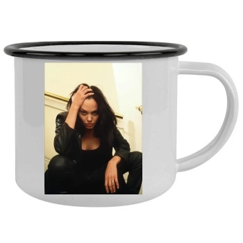 Angelina Jolie Camping Mug