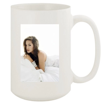 Angelina Jolie 15oz White Mug