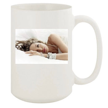 Angelina Jolie 15oz White Mug