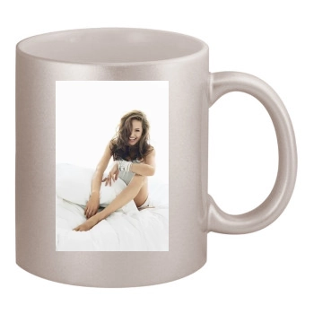 Angelina Jolie 11oz Metallic Silver Mug