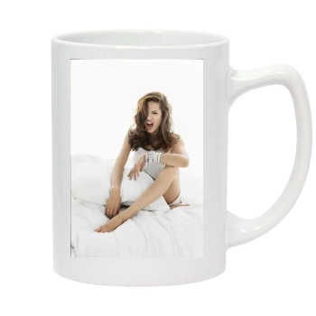 Angelina Jolie 14oz White Statesman Mug