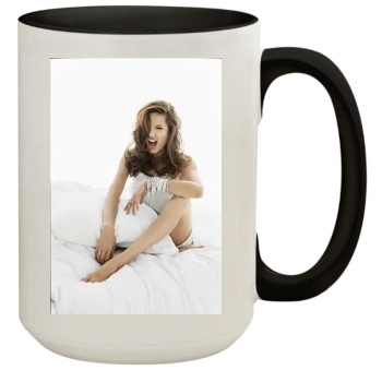 Angelina Jolie 15oz Colored Inner & Handle Mug