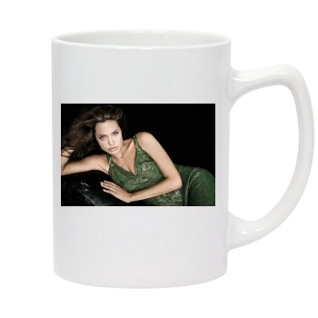 Angelina Jolie 14oz White Statesman Mug