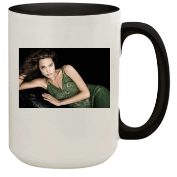 Angelina Jolie 15oz Colored Inner & Handle Mug