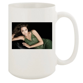 Angelina Jolie 15oz White Mug