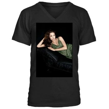 Angelina Jolie Men's V-Neck T-Shirt