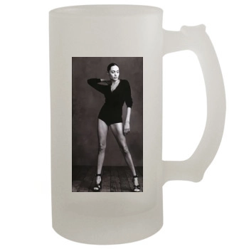 Angelina Jolie 16oz Frosted Beer Stein