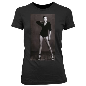 Angelina Jolie Women's Junior Cut Crewneck T-Shirt