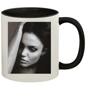 Angelina Jolie 11oz Colored Inner & Handle Mug