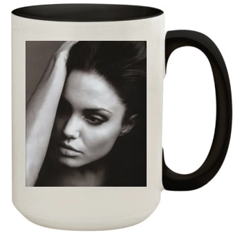 Angelina Jolie 15oz Colored Inner & Handle Mug