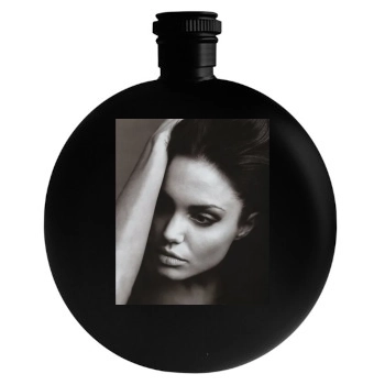 Angelina Jolie Round Flask