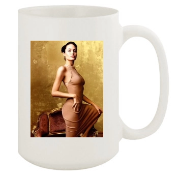 Angelina Jolie 15oz White Mug