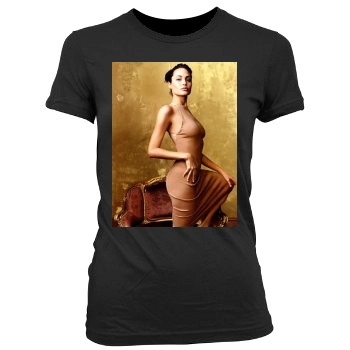 Angelina Jolie Women's Junior Cut Crewneck T-Shirt