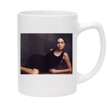 Angelina Jolie 14oz White Statesman Mug