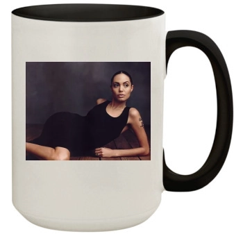 Angelina Jolie 15oz Colored Inner & Handle Mug