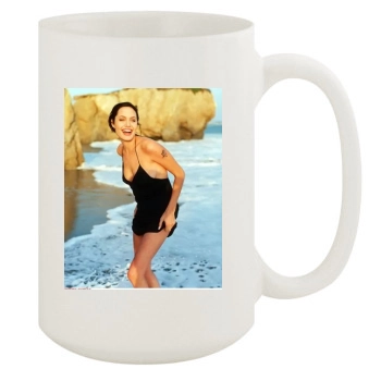 Angelina Jolie 15oz White Mug