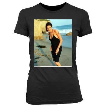 Angelina Jolie Women's Junior Cut Crewneck T-Shirt