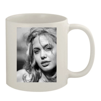 Angelina Jolie 11oz White Mug