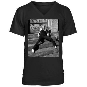 Angelina Jolie Men's V-Neck T-Shirt