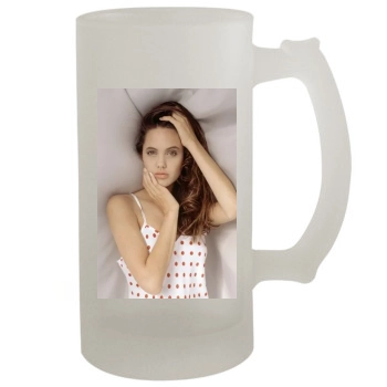 Angelina Jolie 16oz Frosted Beer Stein