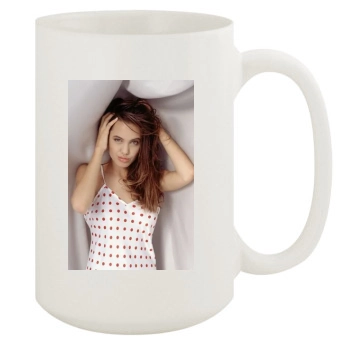 Angelina Jolie 15oz White Mug