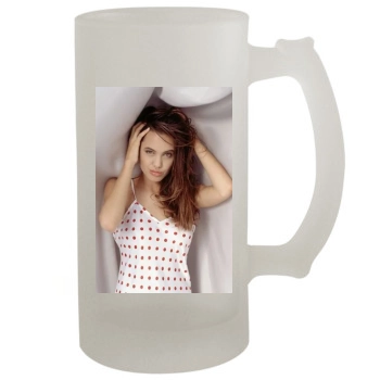 Angelina Jolie 16oz Frosted Beer Stein