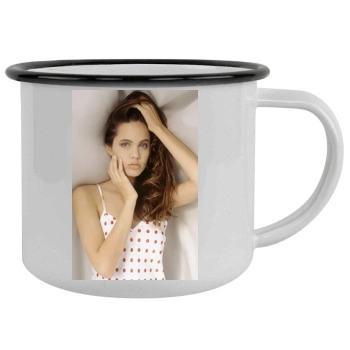 Angelina Jolie Camping Mug