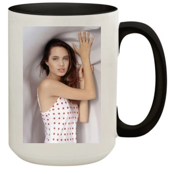 Angelina Jolie 15oz Colored Inner & Handle Mug