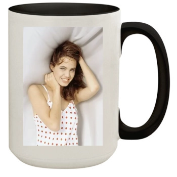 Angelina Jolie 15oz Colored Inner & Handle Mug