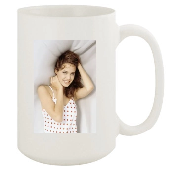 Angelina Jolie 15oz White Mug