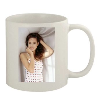 Angelina Jolie 11oz White Mug