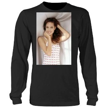 Angelina Jolie Men's Heavy Long Sleeve TShirt