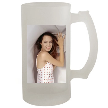 Angelina Jolie 16oz Frosted Beer Stein