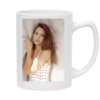 Angelina Jolie 14oz White Statesman Mug