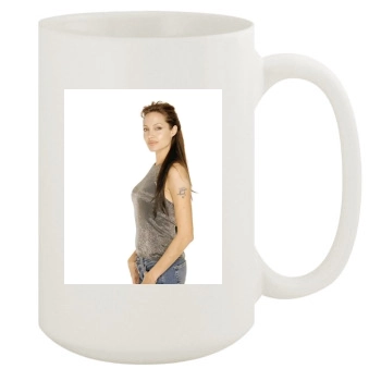 Angelina Jolie 15oz White Mug