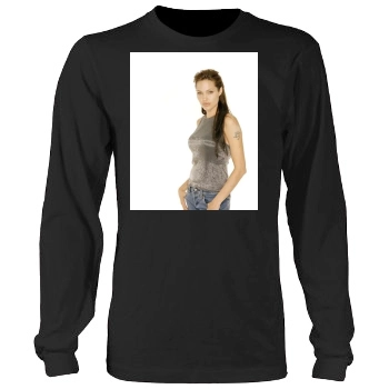 Angelina Jolie Men's Heavy Long Sleeve TShirt