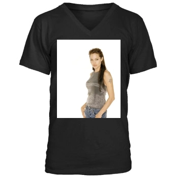 Angelina Jolie Men's V-Neck T-Shirt