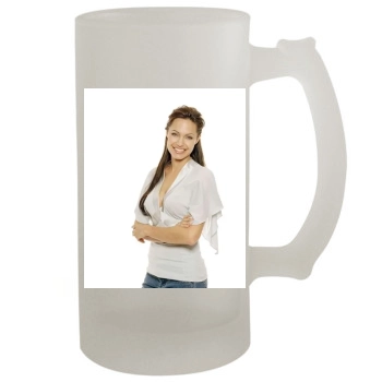 Angelina Jolie 16oz Frosted Beer Stein