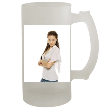 Angelina Jolie 16oz Frosted Beer Stein