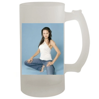 Angelina Jolie 16oz Frosted Beer Stein