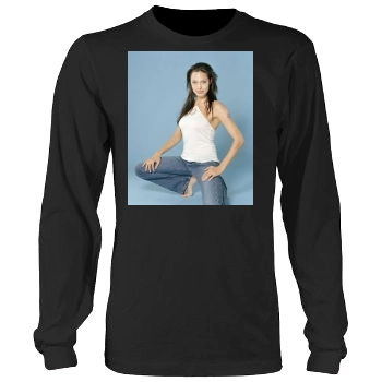 Angelina Jolie Men's Heavy Long Sleeve TShirt