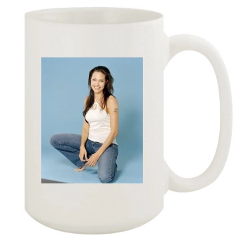 Angelina Jolie 15oz White Mug