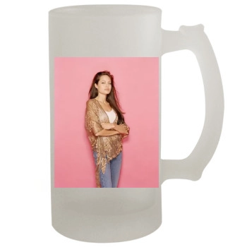 Angelina Jolie 16oz Frosted Beer Stein