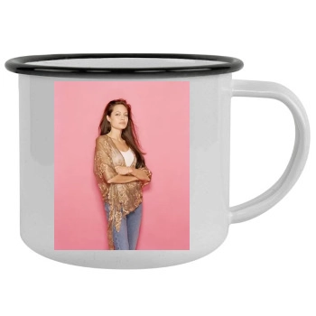 Angelina Jolie Camping Mug