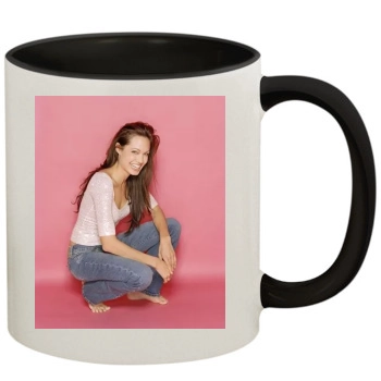 Angelina Jolie 11oz Colored Inner & Handle Mug