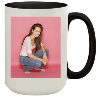 Angelina Jolie 15oz Colored Inner & Handle Mug